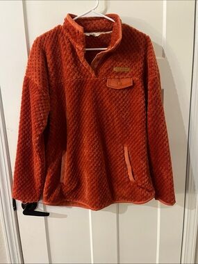 Simply Southern Burnt Orange Sherpa Jacket
